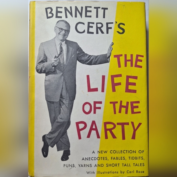 The Life of the Party Book by Bennett Cerf - Picture 1 of 11